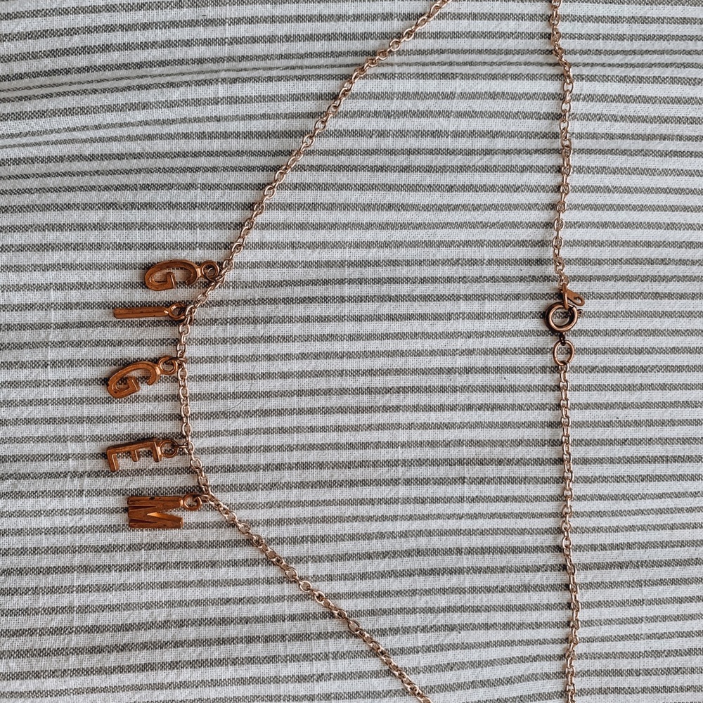 Gig em necklace